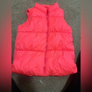 Pink Old Navy puffer vest -XL